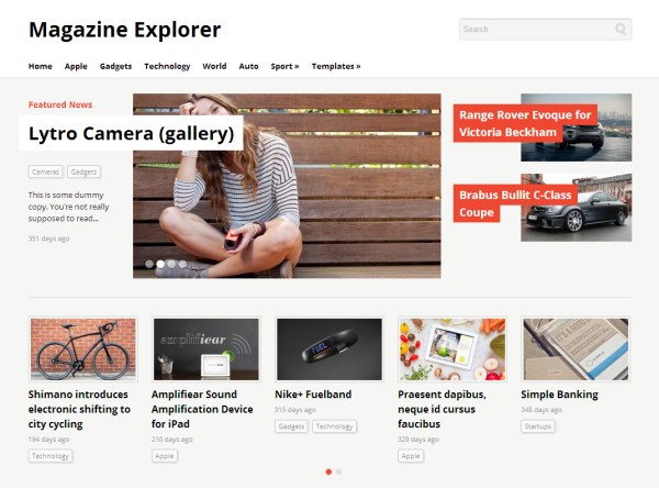 Magazine Explorer
