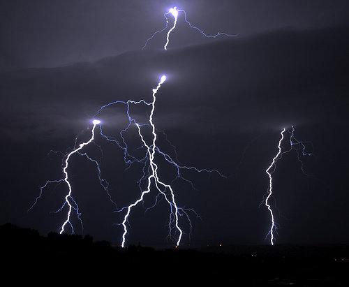 Lightning Photo by snowpeak, published on About.com Photography