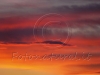 cielo variopinto al tramonto